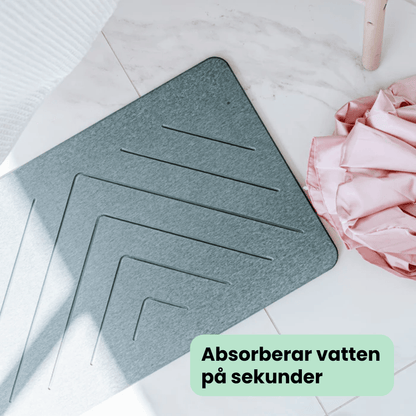 DryStep - Äntligen torra fötter direkt efter duschen