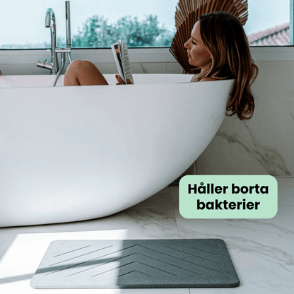 DryStep - Äntligen torra fötter direkt efter duschen